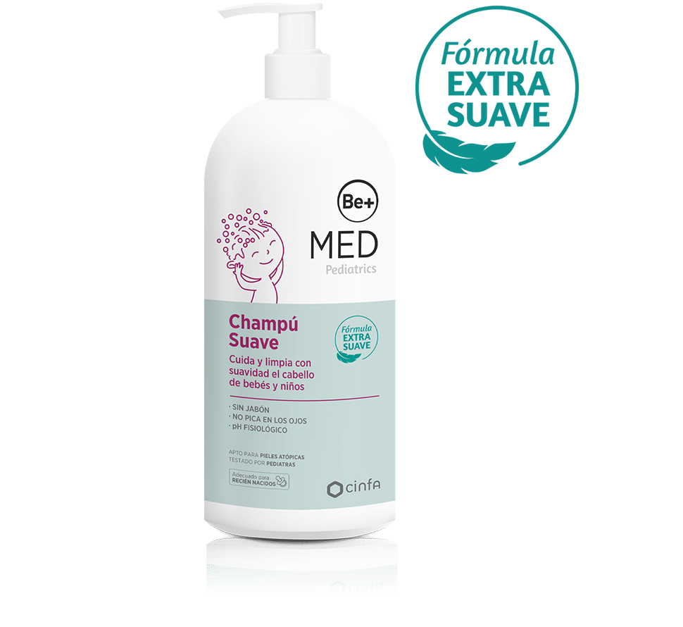 Be+ MED Pediatrics Gentle Soap-Free Shampoo 300ml