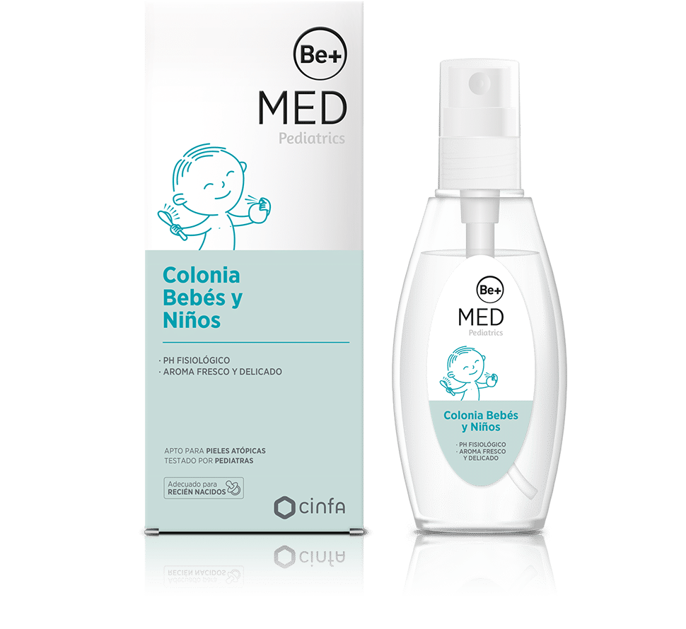 Be+ Pediatrics Colonia Bebes y niños SIN ALCOHOL 100ml