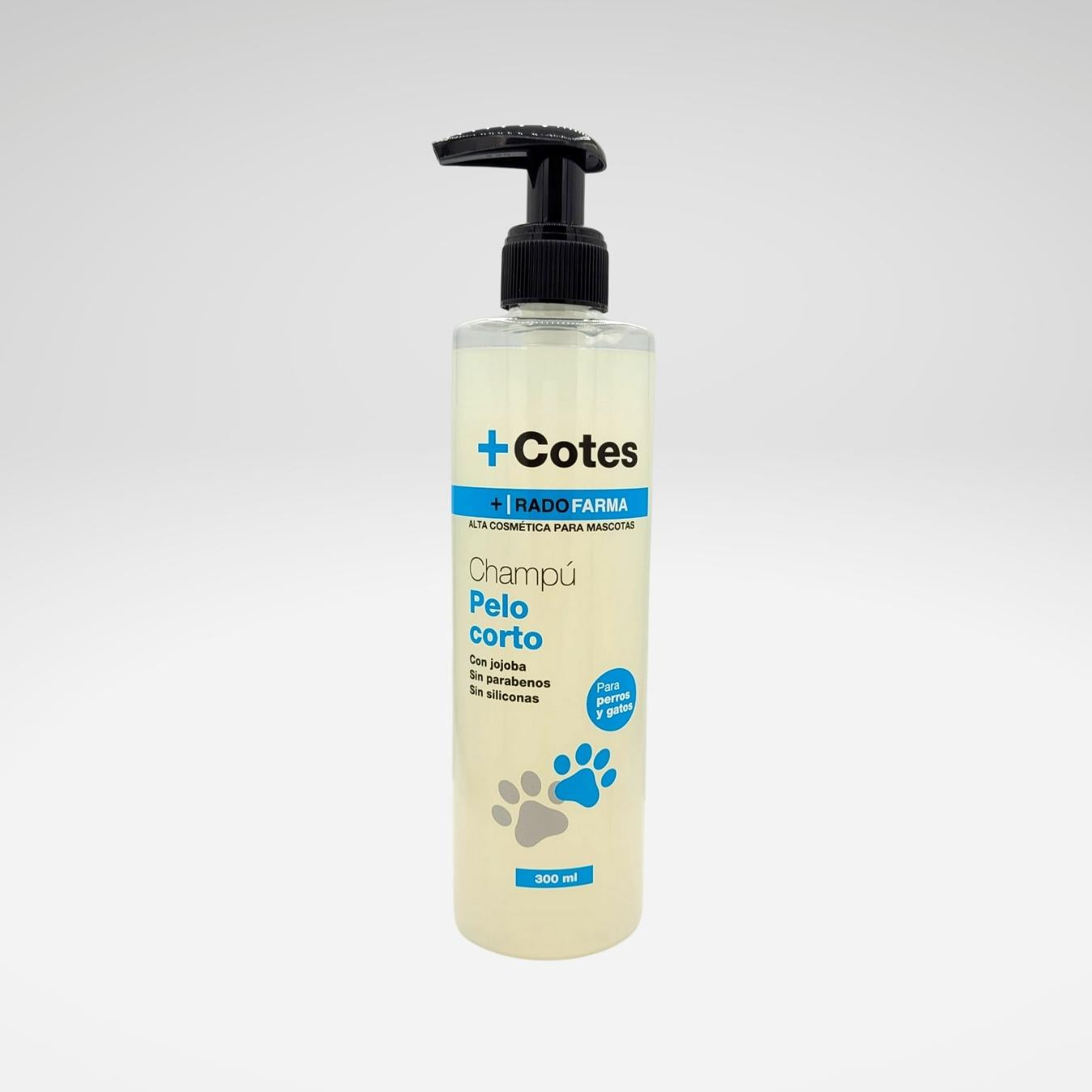 Champú +COTES Pelo corto 300 ml
