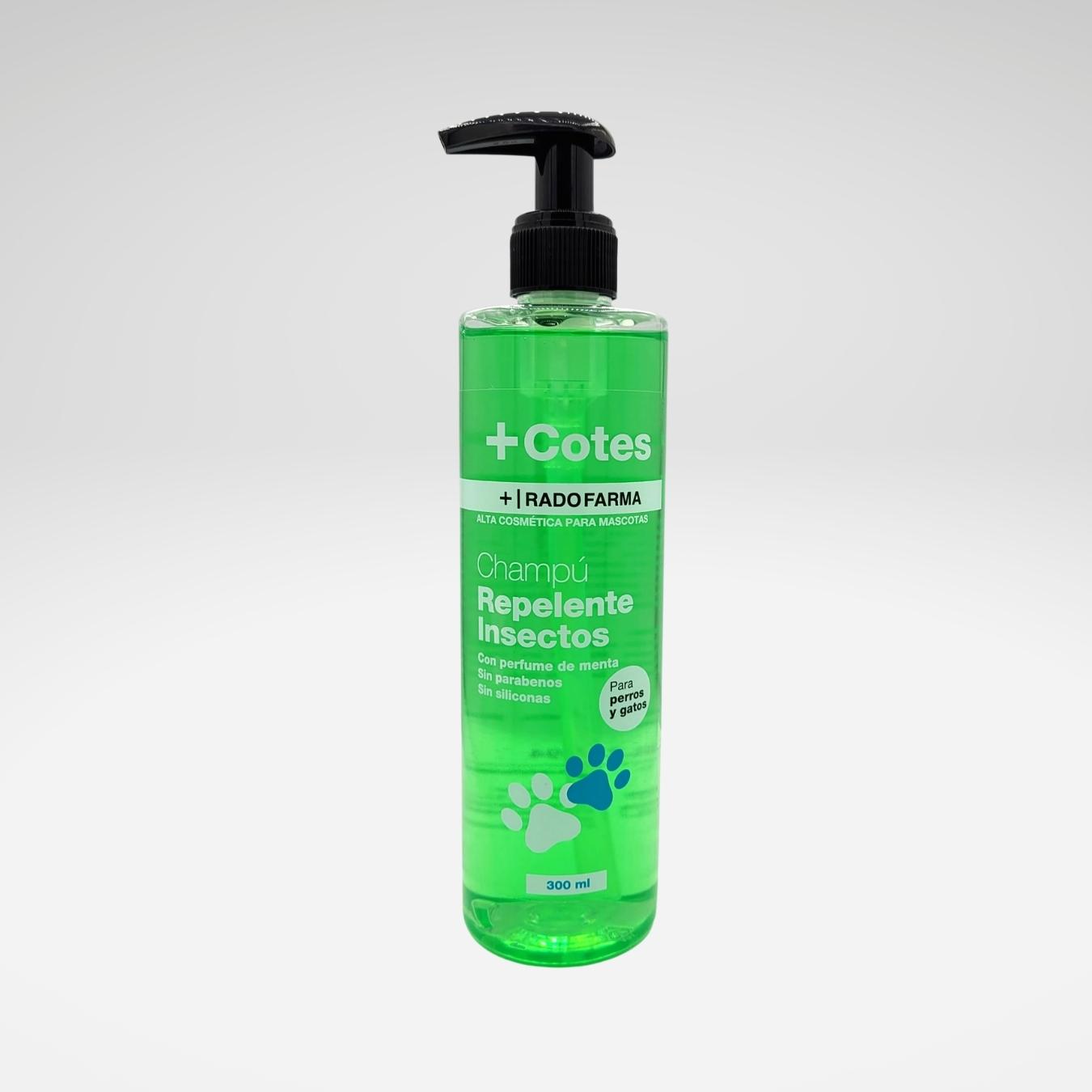 Champú +COTES Mentol/Repelente 300 ml
