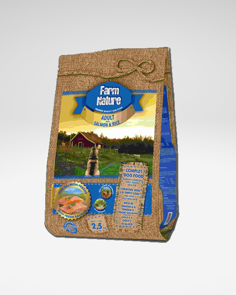 Adult Dog FN Recipe Salmon with Rice 2.5 Kg.
