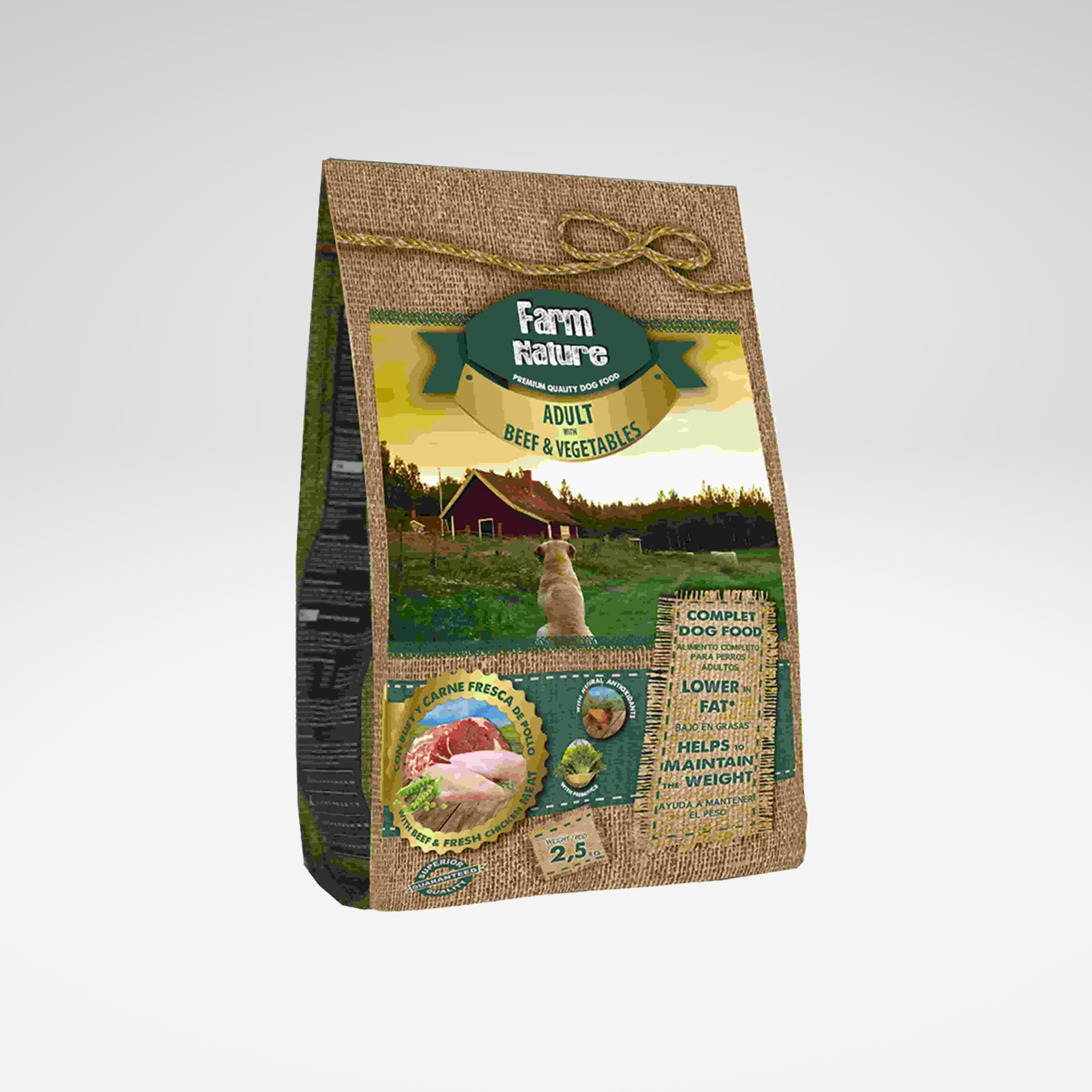 Adult dog FN Recipe beef with vegetables 2.5Kg