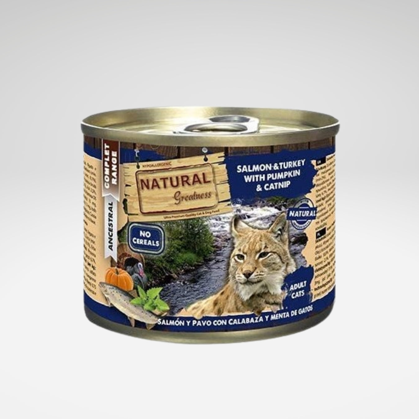 Gato adulto NG Lata Salmón y pavo 200g