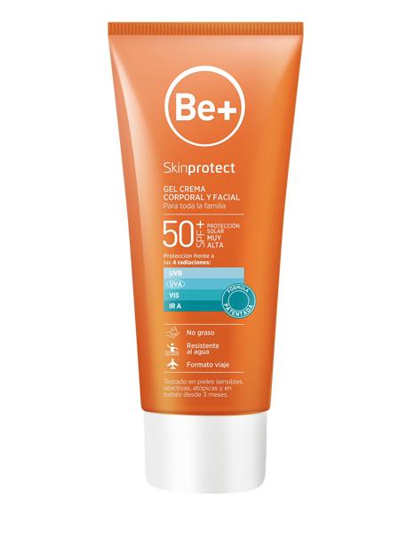 Fotoprotector Be+ Gel-Crema Corporal y Facial 50SPF 200ml