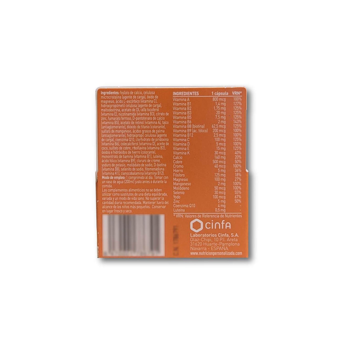 Vitans Vitalidad A-Z Vitaminas y Minerales 30 Comprimidos
