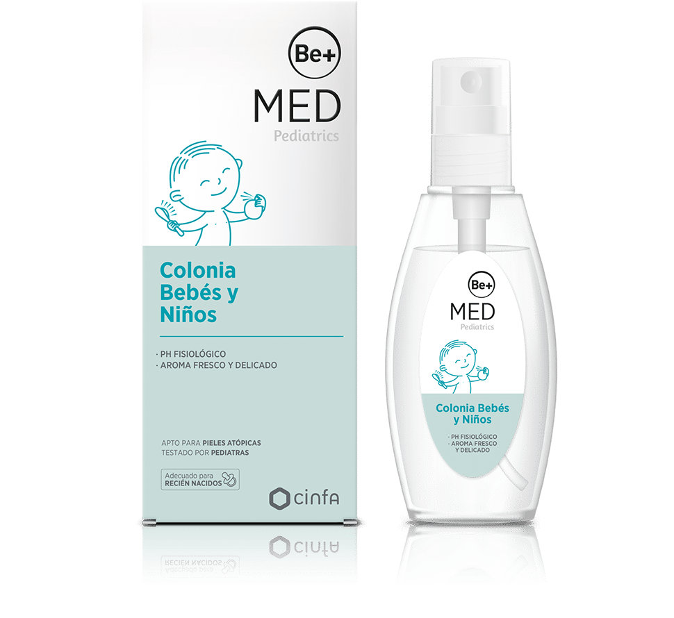 Be+ Pediatrics  Colonia Bebes y niños SIN ALCOHOL 100ml