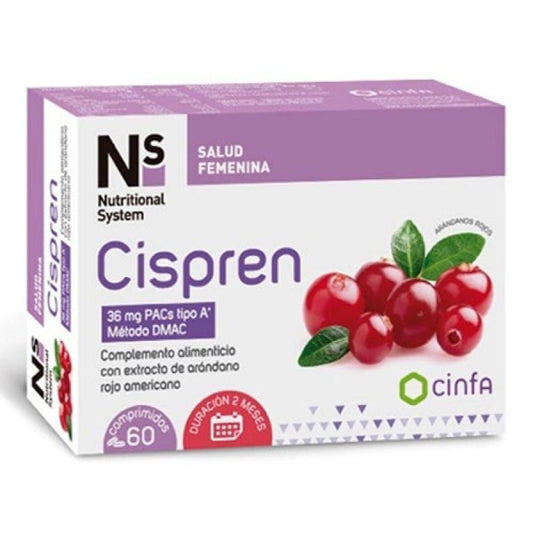NS Cispren Arandano Rojo 60 comprimidos