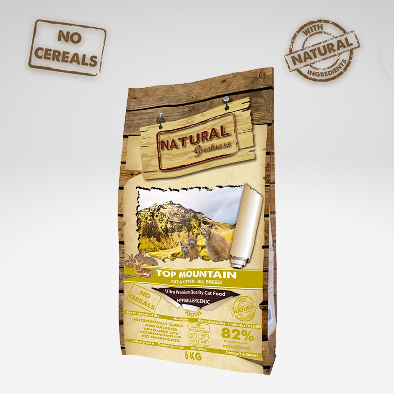 Gato adulto NG Receta Top Mountain Natural Greatness