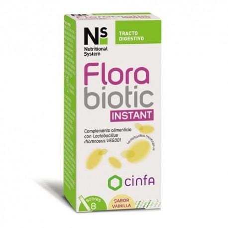 NS Florabiotic Instant 8 Sobres Prebióticos