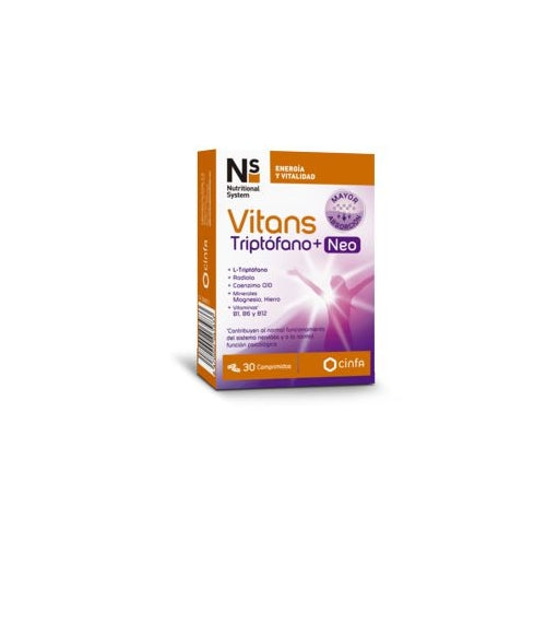 Ns Vitans Triptofano 30  + NEO Comprimidos