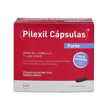 Pilexil Forte 100 Cápsulas Para el Cabello y las Uñas